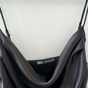 Zara satin dress